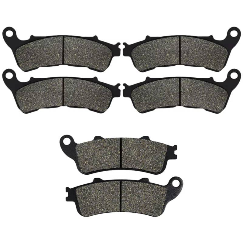 EASDTG Motorradbremsbeläge Für XL1000VA Für Varadero ABS 2004 2005 2006 2007 2008 2009 2010 2011 Motorrad Teile Vorne Oder Hinten Bremsbeläge(Front and Rear) von EASDTG