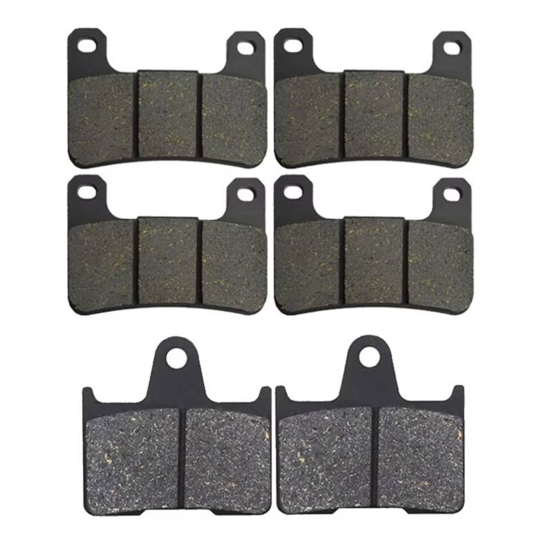 EASDTG Motorradbremsbeläge Kompatibel Mit Suzuki Für GSXR1000 K4/K5/K6/ZK4 Radial-Bremssattel 2004 2005 2006 Motorradteile Bremsbeläge Vorne Oder Hinten Motorradbremsbeläge(Front and Rear) von EASDTG