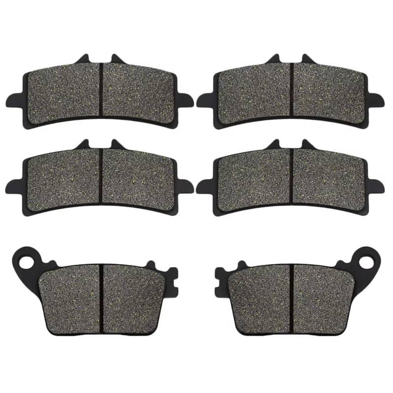 EASDTG Motorradbremsbeläge Kompatibel Mit Suzuki Für GSXR600 2011 2012 2013 2014 2015 2016 2017 2018 2019 2020 2021 Motorrad Vorne Hinten Bremsbeläge(Front and Rear) von EASDTG