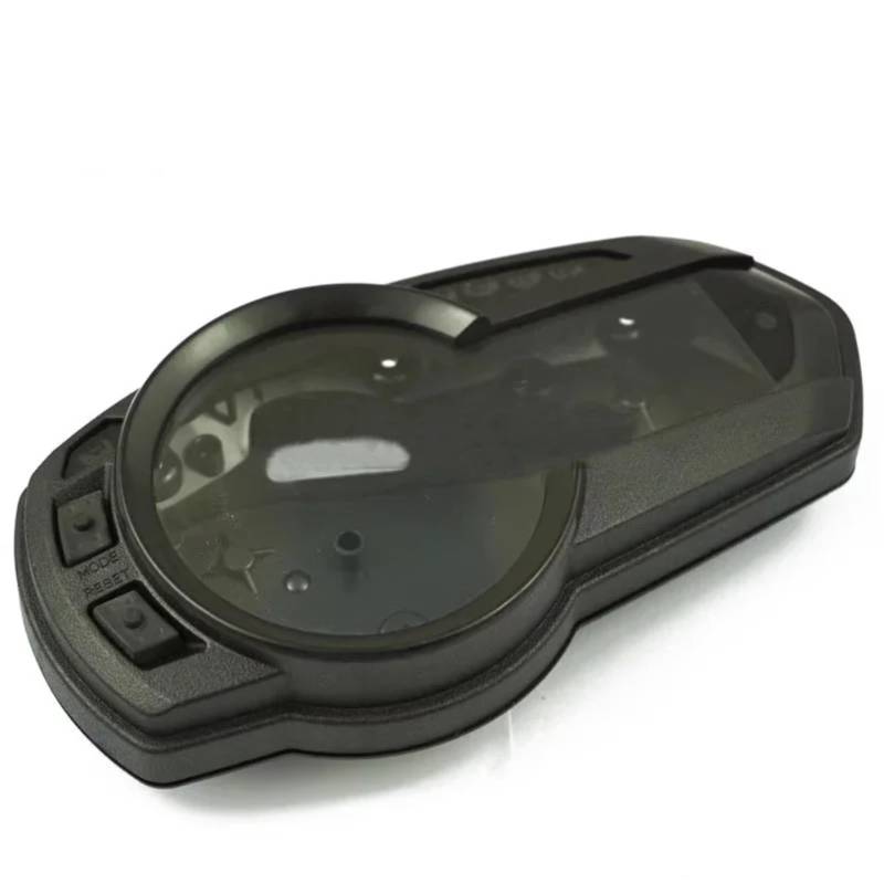 EASDTG Tachometer Gehäuseabdeckung Kompatibel Mit Für Ninja Für ZX6R 2009 2010 2011 2012 2013 2014 2015 2016 2017 2018 Motorradinstrumentenanzeige Drehzahlmessergehäuse(1 Set) von EASDTG