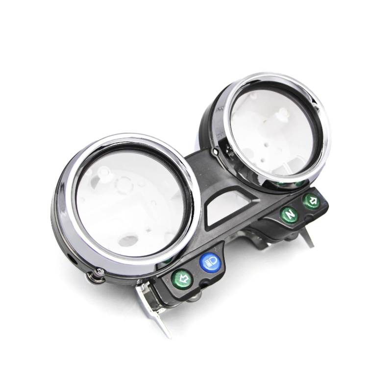 EASDTG Tachometer Gehäuseabdeckung Kompatibel Mit Für ZRX400 Für ZRX750 Motorrad-Tachometer-Instrumentengehäuse Messgeräte Kilometerzähler Drehzahlmesser Gehäusekastenabdeckung Zubehör von EASDTG