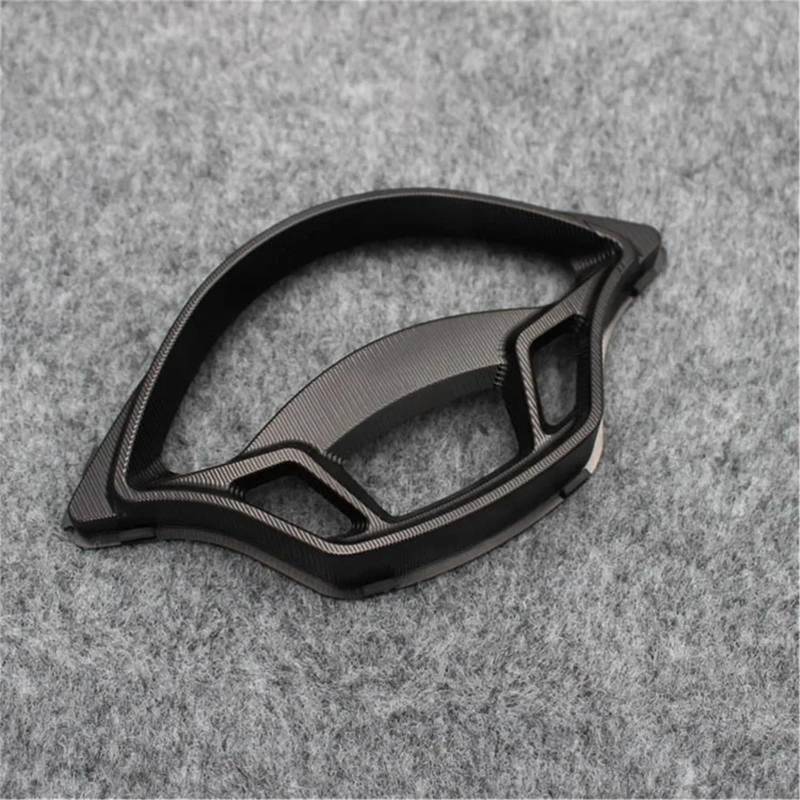 EASDTG Tachometer Gehäuseabdeckung Kompatibel Mit Vespa Für GTS 250 300 Motorrad-Tachometerschutzrahmenabdeckung Instrumentenanzeige Sonnenschutzhalterung Motorradzubehör(Black) von EASDTG