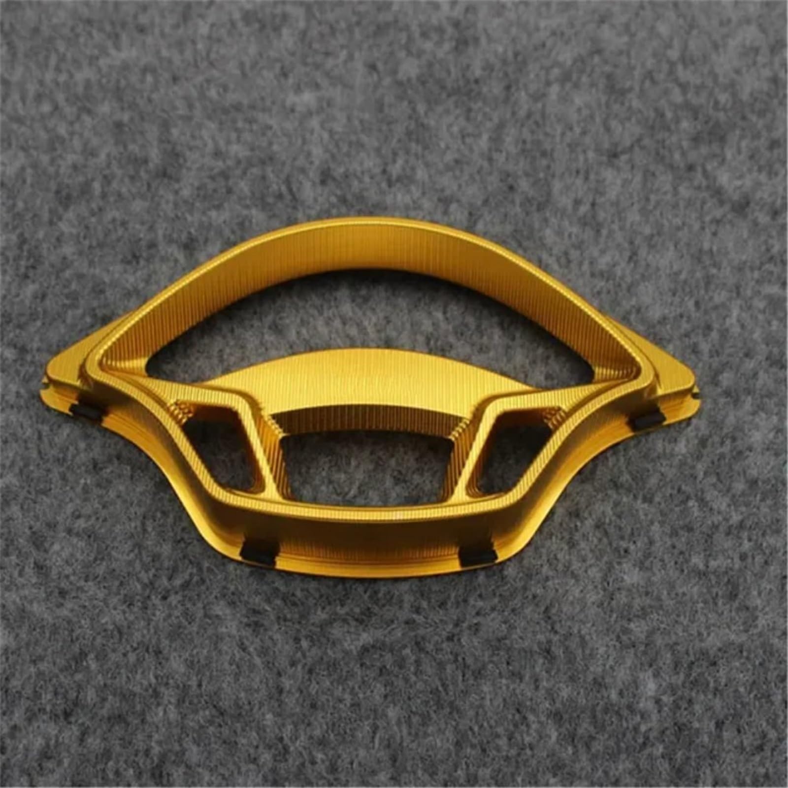 EASDTG Tachometer Gehäuseabdeckung Kompatibel Mit Vespa Für GTS 250 300 Motorrad-Tachometerschutzrahmenabdeckung Instrumentenanzeige Sonnenschutzhalterung Motorradzubehör(Yellow) von EASDTG