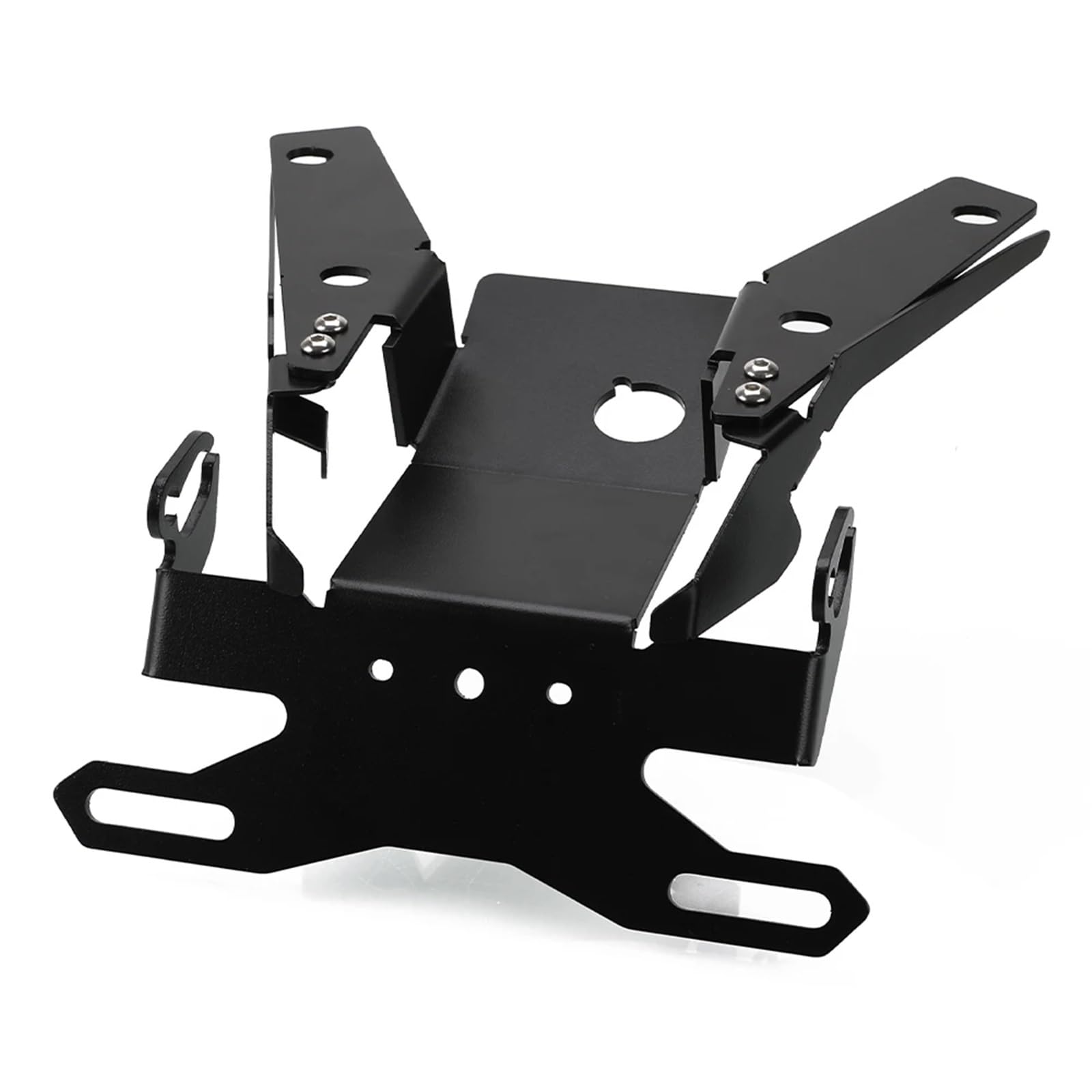 Moto Rahmen Halter Für X-ADV 750 2021 2022 2023 2024 Motorrad Kennzeichen Halter Halterung Fender Eliminieren Ersatz Kit Hinten Halterung Montieren(A Without Light) von EASDTG