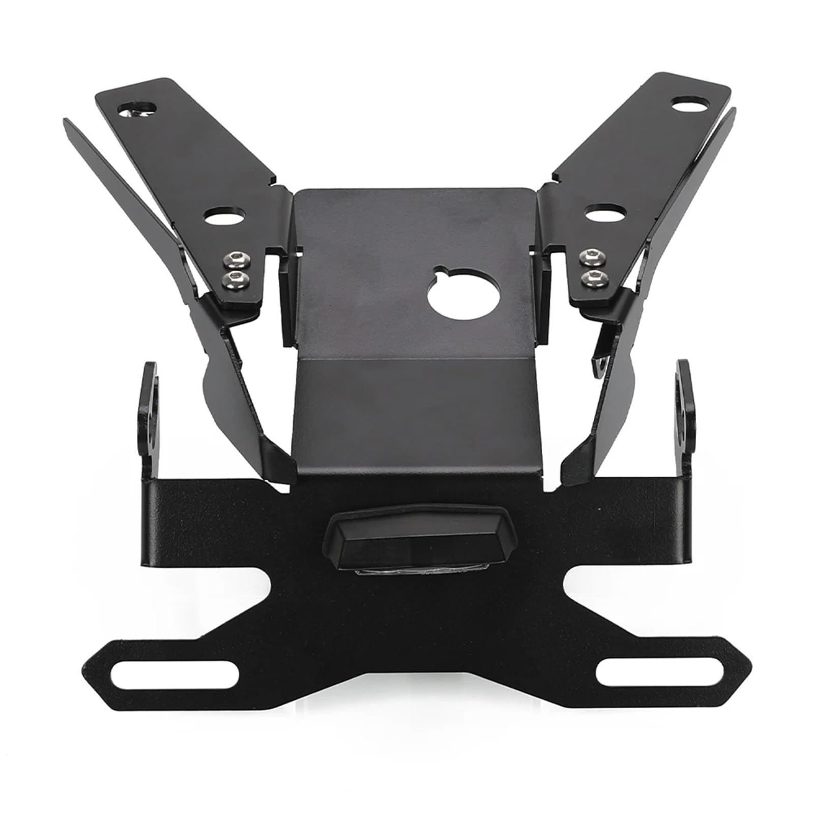Moto Rahmen Halter Für X-ADV 750 2021 2022 2023 2024 Motorrad Kennzeichen Halter Halterung Fender Eliminieren Ersatz Kit Hinten Halterung Montieren(A with Light) von EASDTG