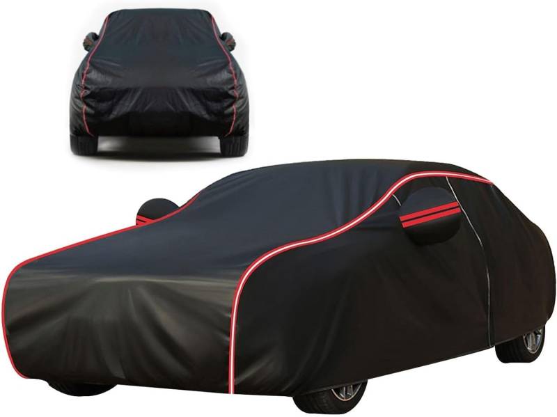 Autoabdeckung Winter, Autoplane Wasserdicht FüR Ligier JS50, Abdeckung Auto Winter Auto Abdeckplane Winter Atmungsaktiv Outdoor MaßGeschneiderter (Color : A, Size : with Cotton) von EAUSO