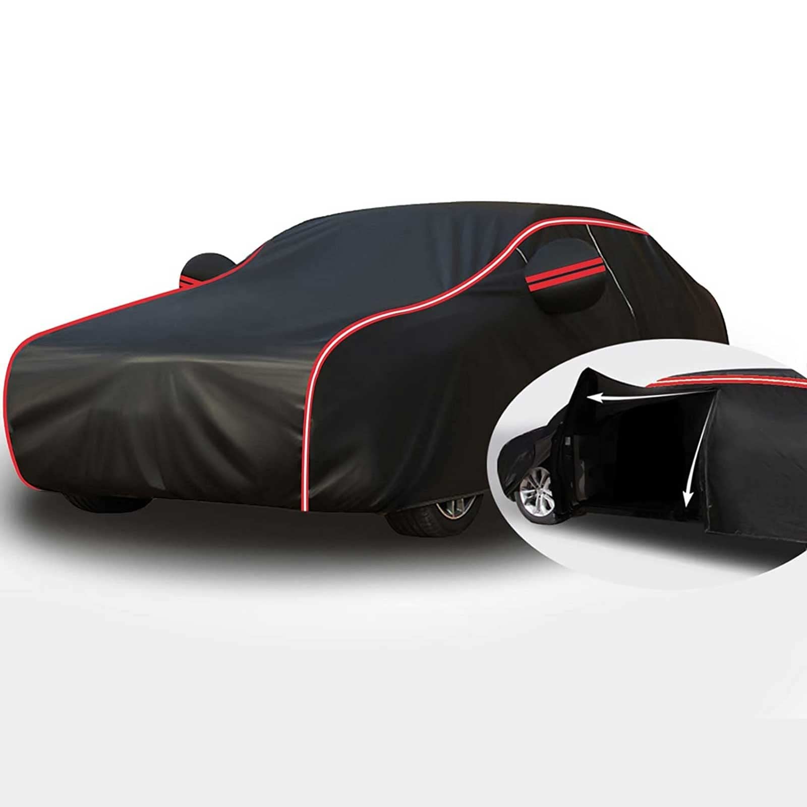 Hagelschutzplane Auto, Autoabdeckung Wasserdicht Für Seat Arona, Autogarage Abdeckung Hagelschutz, Auto Abdeckplane, Atmungsaktiv, Staubdicht Allwetterschutz (Color : C, Size : Single-Layer) von EAUSO
