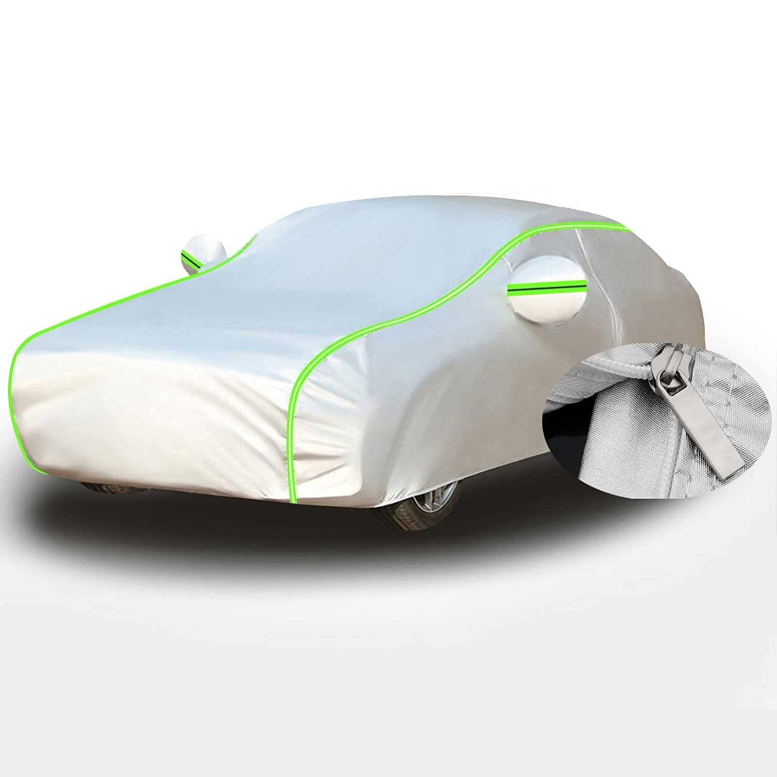 Hagelschutzplane Auto Für Audi Q3 (2012-2022), Autoabdeckung Wasserdicht Auto Abdeckplane Sommer, Autogarage Abdeckung, Atmungsaktiv Staubdicht Allwetterschutz (Color : A, Size : Single-Layer) von EAUSO