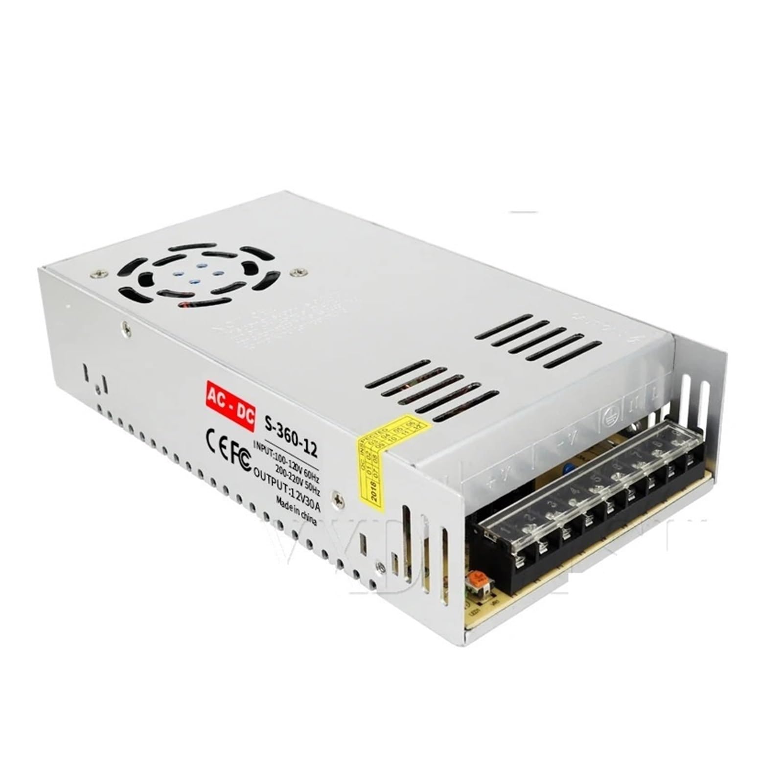 Geregelte Stromversorgung, 3V 5V 9V 12V 15V 18V 24V 36V Netzteil 1A 2A 3A 5A 6A 8A 10A 20A 50A Schaltnetzteil 12 V Volt zu 12V AC-DC SMPS(2A) von EBAYTV