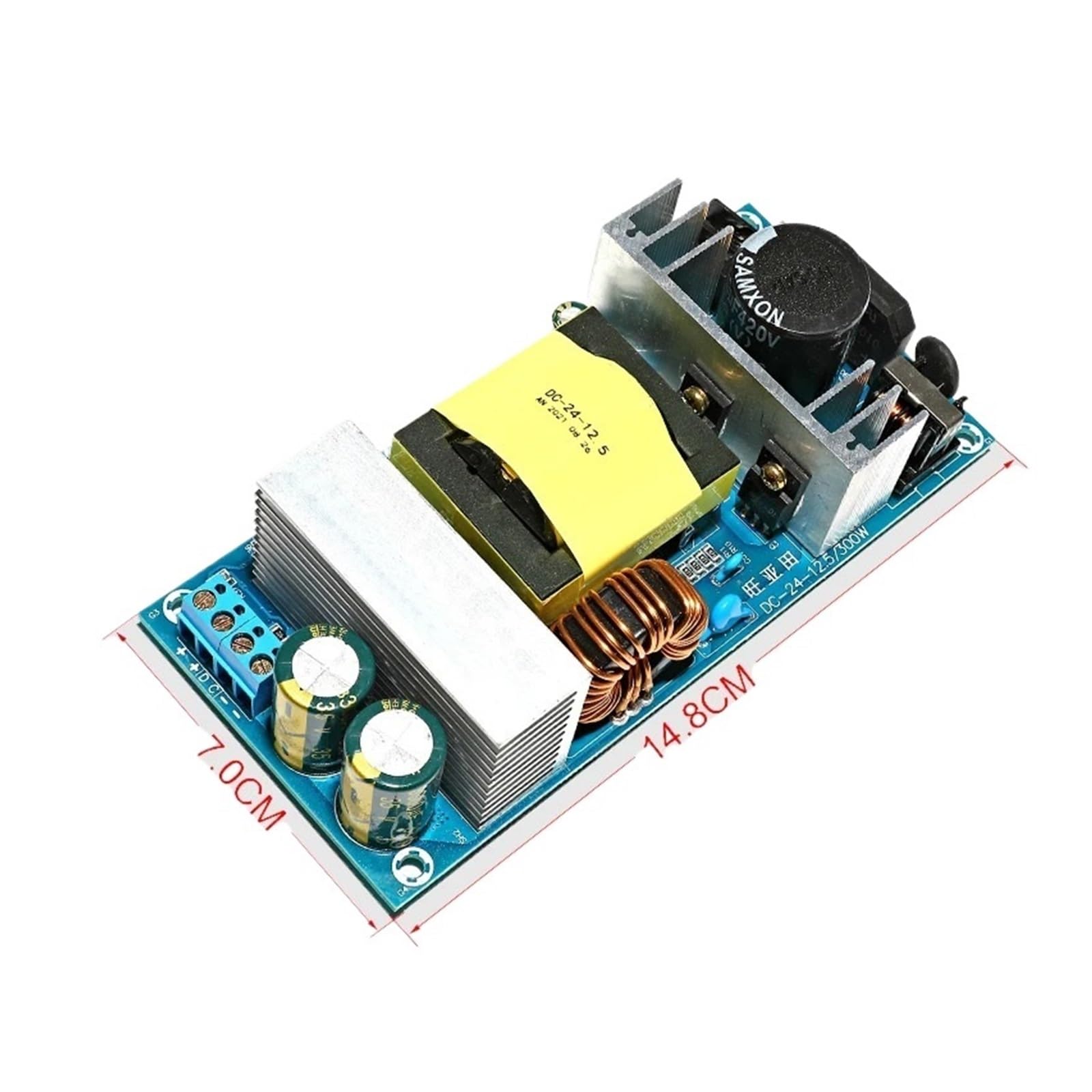 Geregelte Stromversorgung, AC 100-240V zu DC 24V 6-9A5V12V 24V 36V 48V 1A 2A 3A 4A 8A Netzteil Modul Board Schalter AC-DC Schalter Netzteil Board(12V1A) von EBAYTV