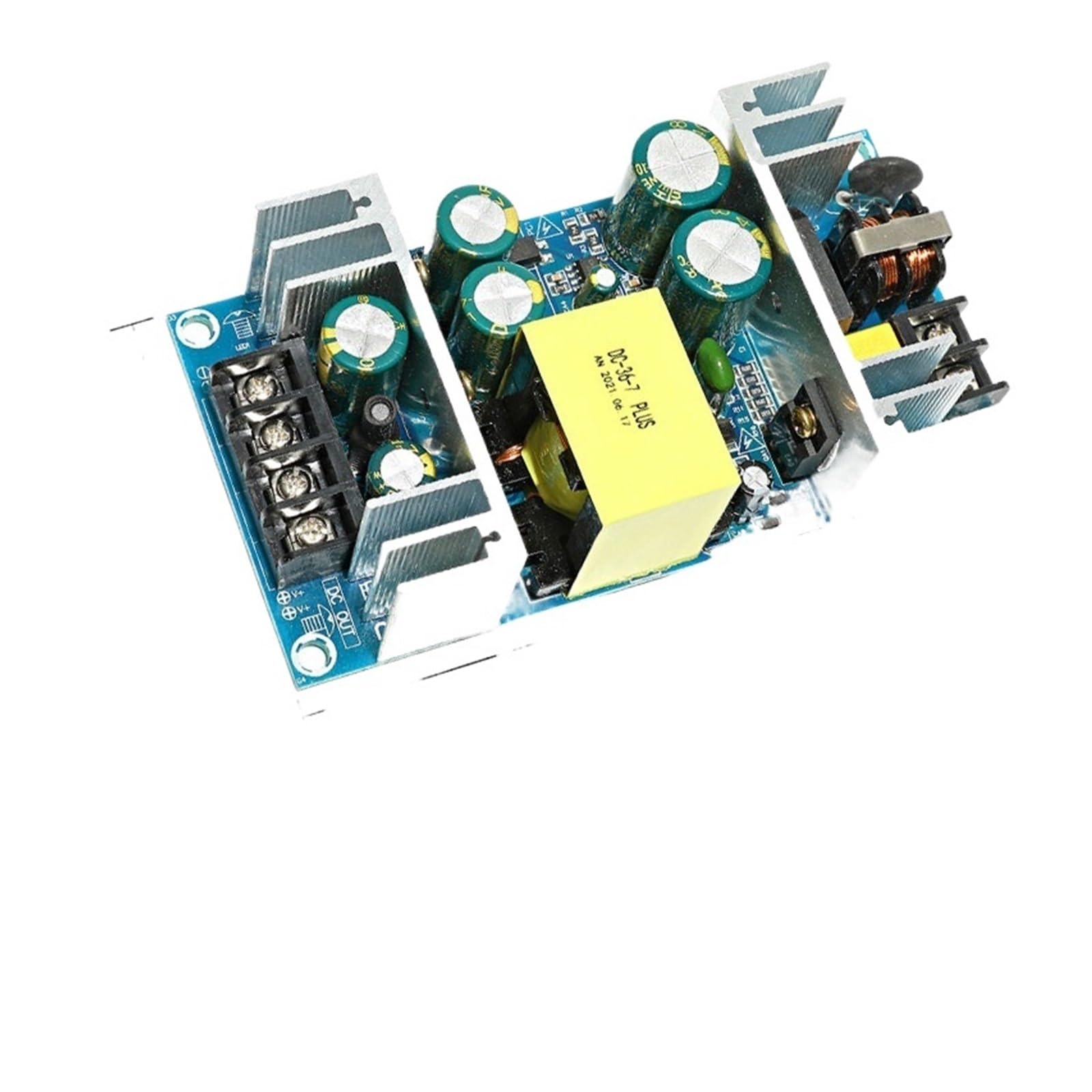 Geregelte Stromversorgung, Isoliertes Schaltnetzteilmodul AC 100-240 V bis DC 36 V 48 V 60 V 4 A 5 A 6 A 7 A 8 A Spannungsregler Industrie-Bare-Board(36V 7A) von EBAYTV