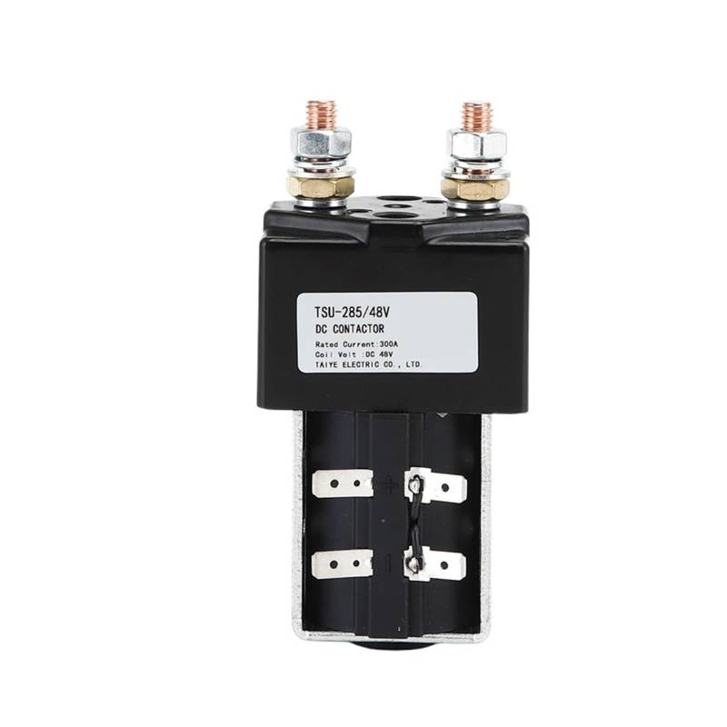 Motorschütze, 300A Schütz 12VDC 24V 36V 48V 60V 72V Verwendung for Maschinenbau, Batterie, Auto, Elektrostapler, DC-Schütz(60V) von EBAYTV