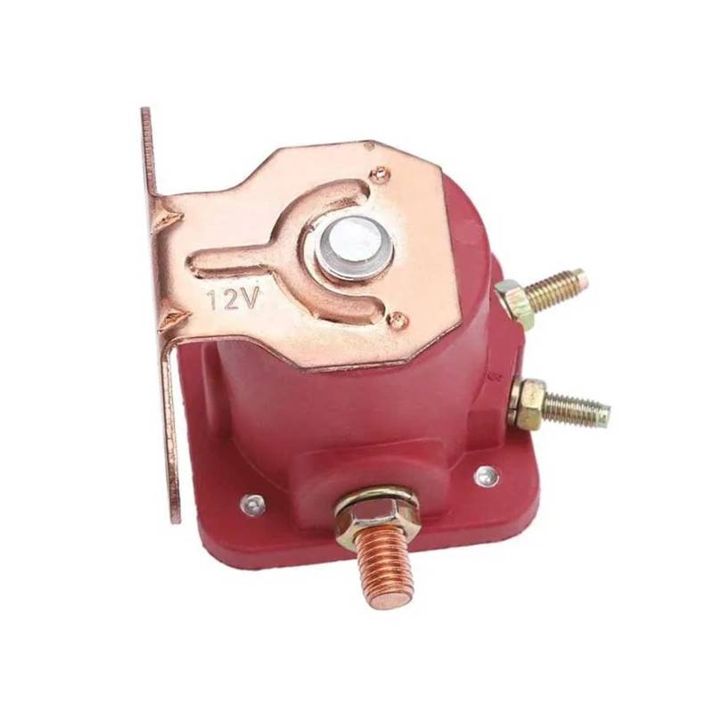 Motorschütze, 5Pcs Relais Neue 4-Terminal Magnet Relais 12V SW-3 B6AZ-11450-AHeavy Duty for Starter Auto Lkw(Rood) von EBAYTV