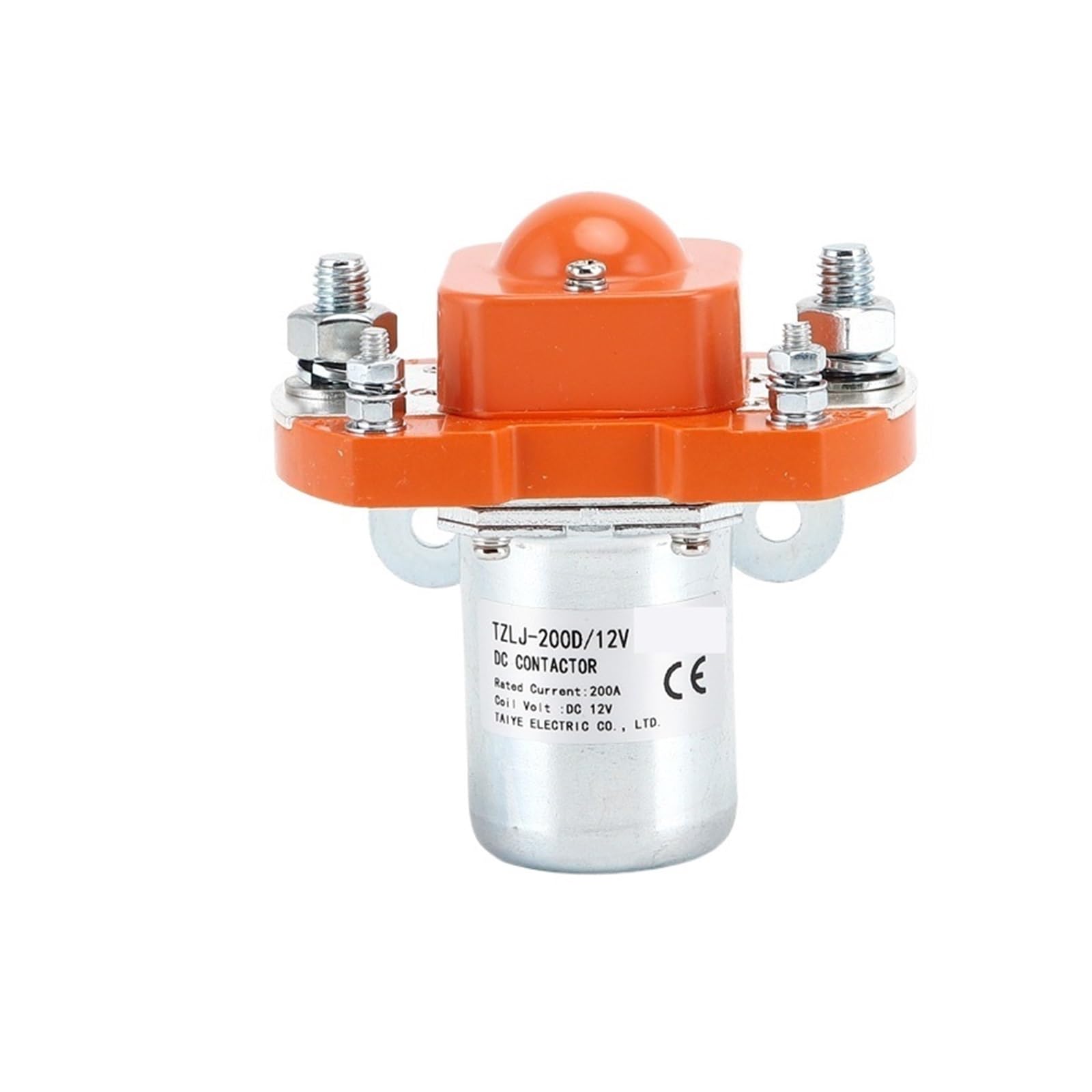 Motorschütze, DC Schütz 1 Schließer 200A for Batterie Auto Elektrische Fahrzeug Bagr Elektrische Winde Power Verbrauch 8~11W TZLJ-200D(DC72-80V 1NO) von EBAYTV