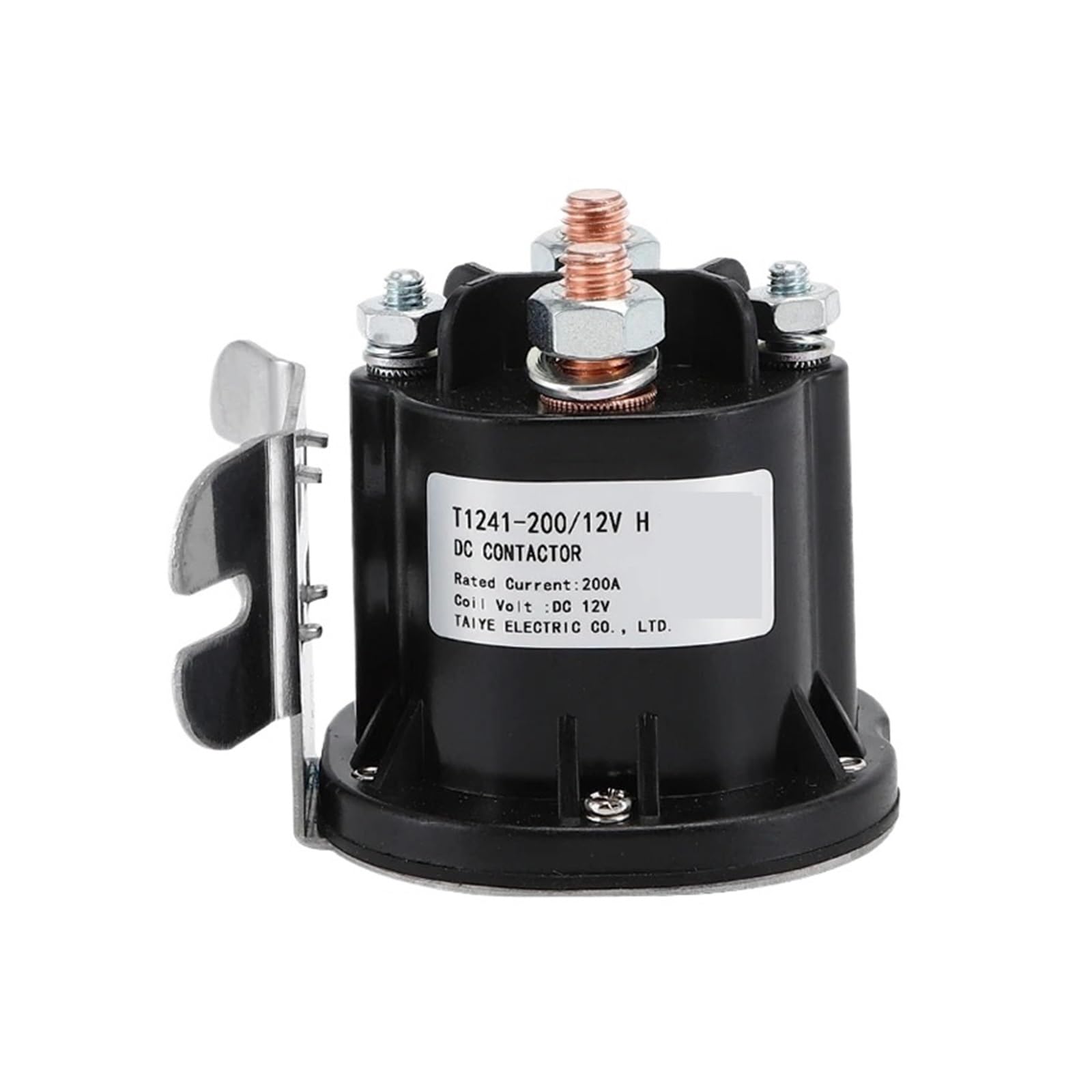Motorschütze, DC Schütz 12V 24V 48V 200A 1NO T1241-200 for Batterie Lkw Elektrische Gabelstapler Elektrische Winde Elektrische Fahrzeug(72V 1NO) von EBAYTV