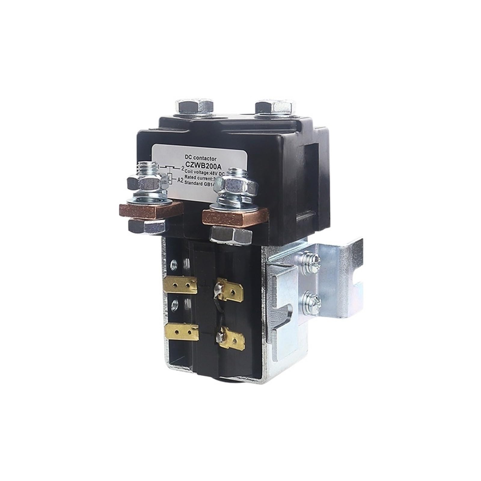Motorschütze, DC Schütz Elektrische Fahrzeug 1NC Schalter 12V24V48V60V72V CZWB200A eignet for Baumaschinen Batterie Autos(24V) von EBAYTV