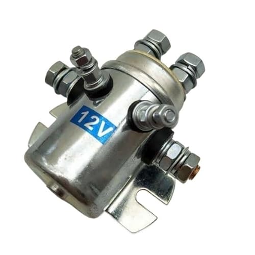 Motorschütze, DC12V 24V Elektrischer Windenmotor Normalerweise offenes normalerweise schlossenes Relais, Vorwärts- und Rückwärtsgang, DC-Schütz 200A(12V) von EBAYTV
