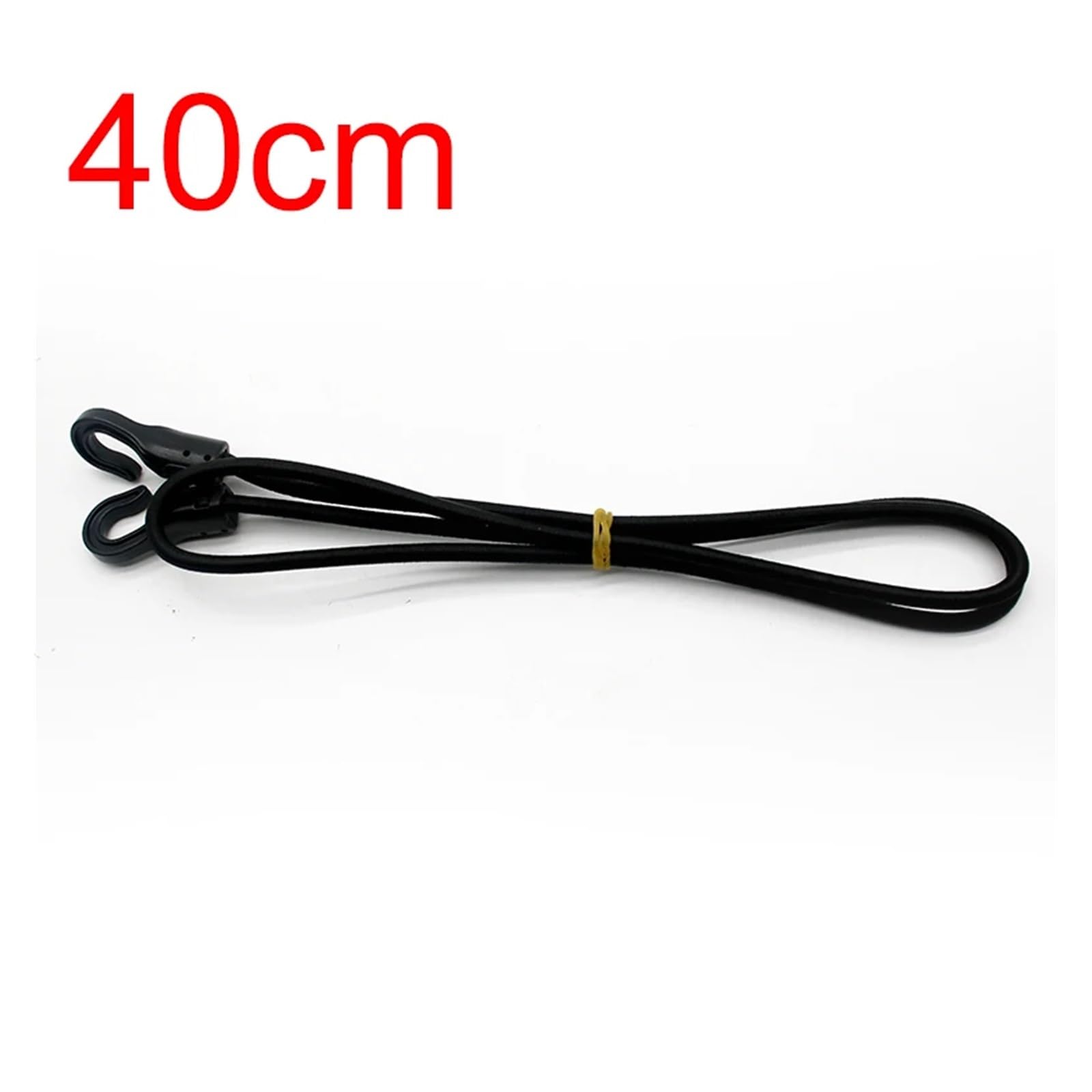 Ratschengurte, 0,4 m/1 m/1,5 m/2 m Hochleistungs-Elastik-Bune-Schock-Cord-Gurt Stretch-Kunststoffhaken Autopäckzelt Kajakboot Kanu Fahrradseilbinder(0.4m) von EBAYTV