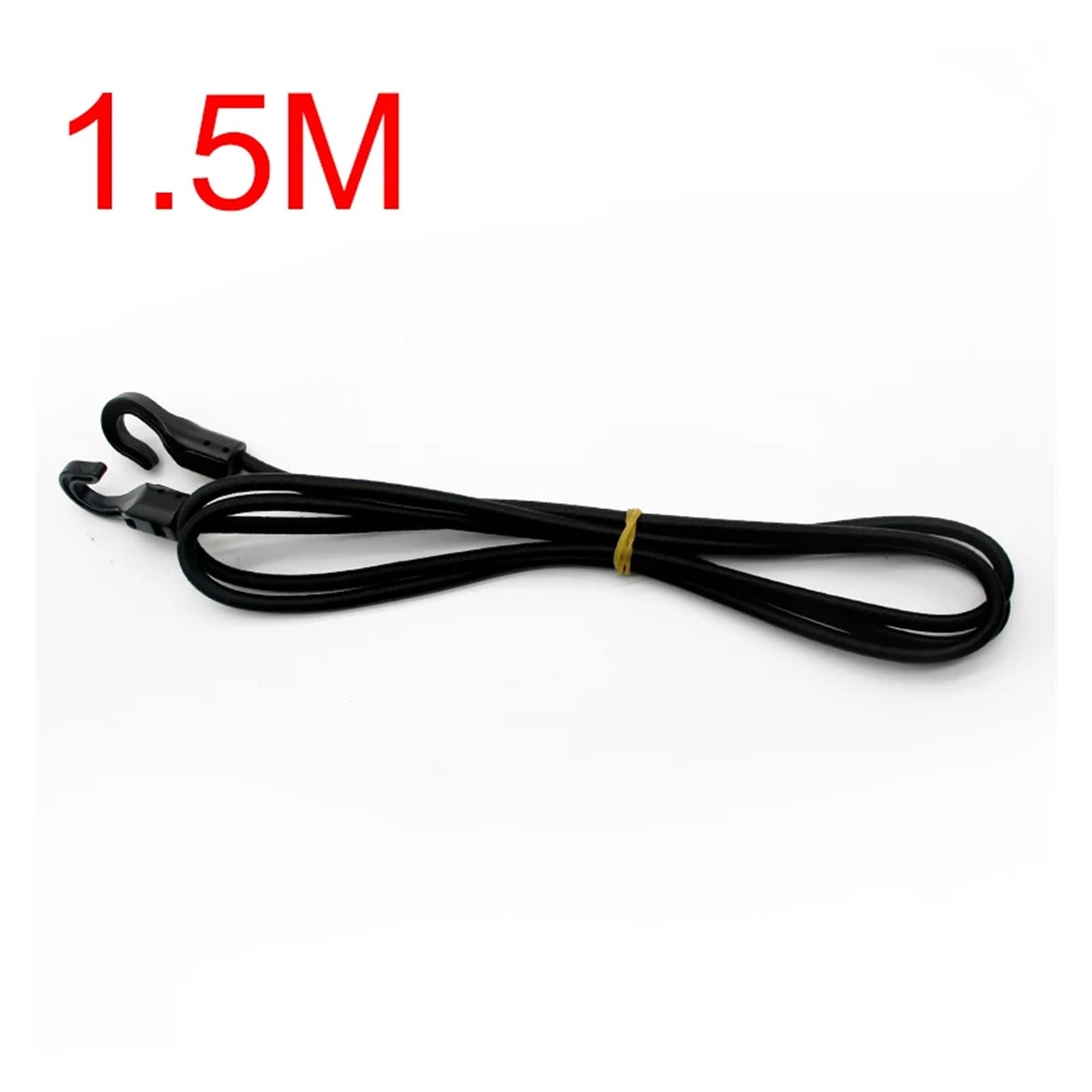 Ratschengurte, 0,4 m/1 m/1,5 m/2 m Hochleistungs-Elastik-Bune-Schock-Cord-Gurt Stretch-Kunststoffhaken Autopäckzelt Kajakboot Kanu Fahrradseilbinder(1.5) von EBAYTV