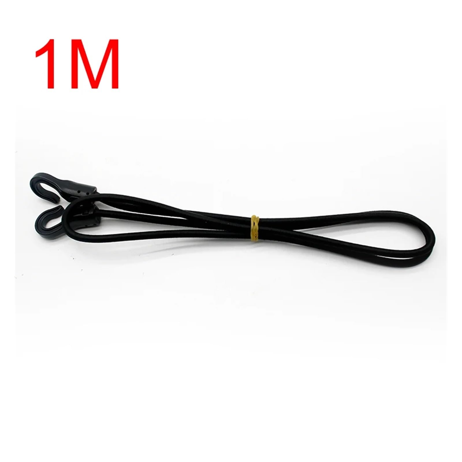 Ratschengurte, 0,4 m/1 m/1,5 m/2 m Hochleistungs-Elastik-Bune-Schock-Cord-Gurt Stretch-Kunststoffhaken Autopäckzelt Kajakboot Kanu Fahrradseilbinder(1m) von EBAYTV