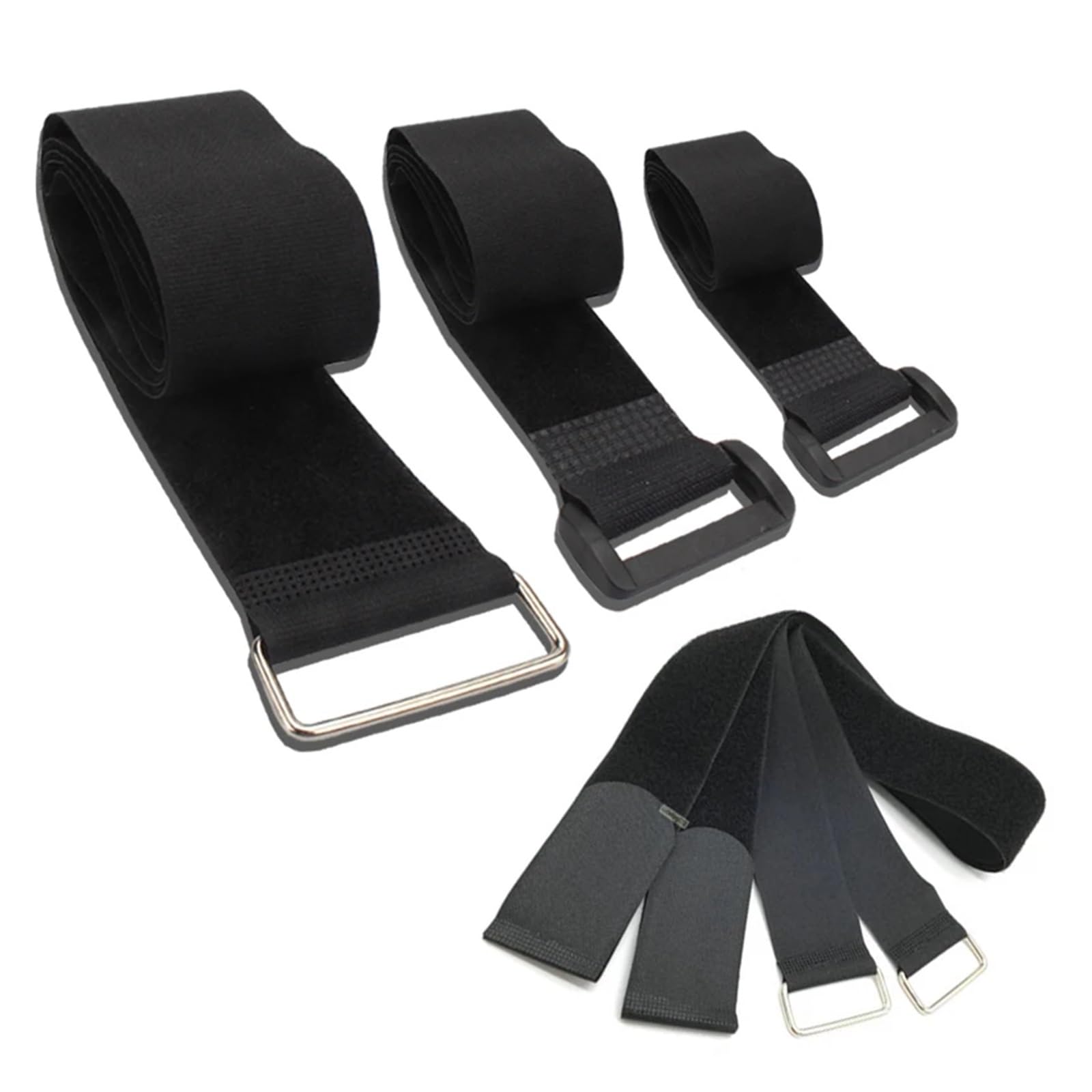 Ratschengurte, 100 * 5 cm Nylon-päckgurte mit Klettverschluss, Ratschengurt, päckhalter, Verschluss for Motorrad, Fahrrad, Outdoor, Campingtaschen(100 cm x 5cm) von EBAYTV