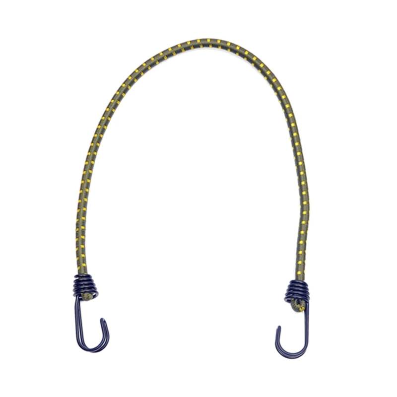 Ratschengurte, 24 '' Bune-Seil mit Haken Latex Starkes elastisches päckseil UV-beständis päckträr-Fracht-Camping-RV-Handwan-Verzurrgurte(Noir) von EBAYTV