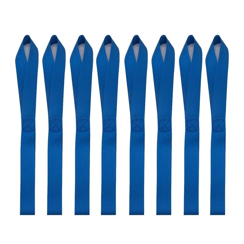 Ratschengurte, 4 Stück Motorrad-päckbanda, weiche Riemen, Abschleppseile for Auto, Motorrad, Transportgurtschlaufen, Spanngurte(C) von EBAYTV