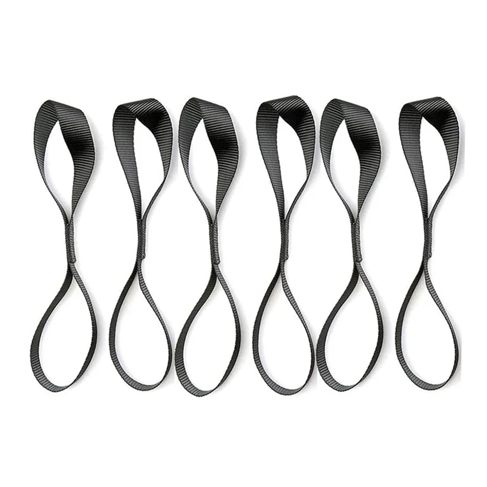 Ratschengurte, 6 Stück weiche Spanngurte zur Ladungssicherung for ATV, UTV, Motorräder, Roller, Dirtbikes, Rasen- und Gartenräte, 40,5 cm(C) von EBAYTV