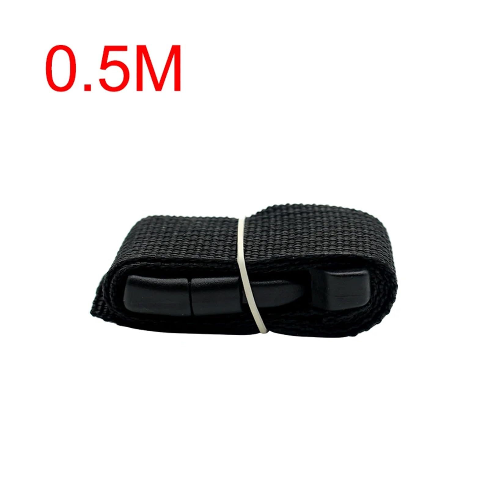 Ratschengurte, Reise-päckgurt aus strapazierfähim Nylon, schwarz, mit Nockenschnalle, Reise-Kits, Outdoor-Camping-Werkzeug(0.5M) von EBAYTV