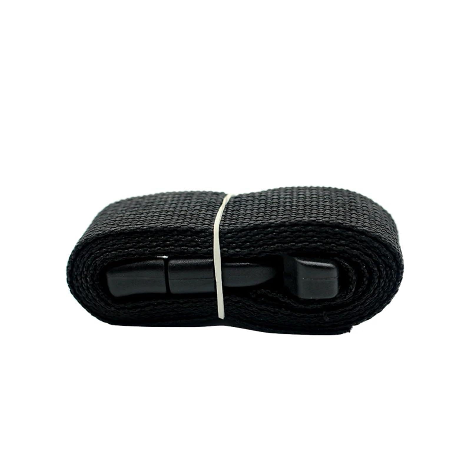 Ratschengurte, Reise-päckgurt aus strapazierfähim Nylon, schwarz, mit Nockenschnalle, Reise-Kits, Outdoor-Camping-Werkzeug(1M) von EBAYTV