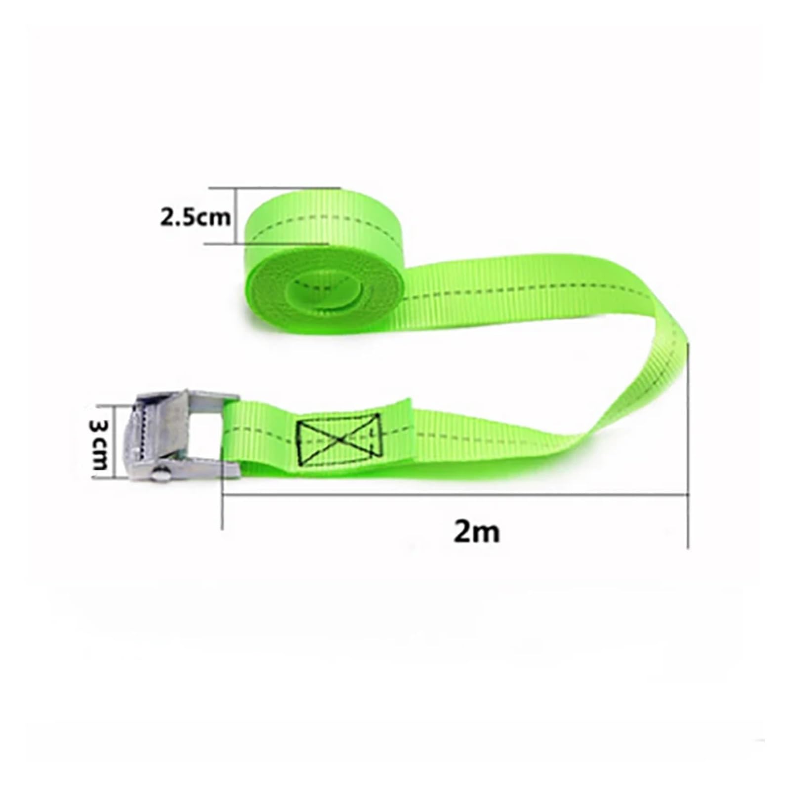 Ratschengurte, Starke Schnalle Zurrgurte Ladungsgurte for Auto Motorrad Fahrrad mit Metallschnalle Schlepptau for päcktasche Seil Ratschengurt(2m) von EBAYTV