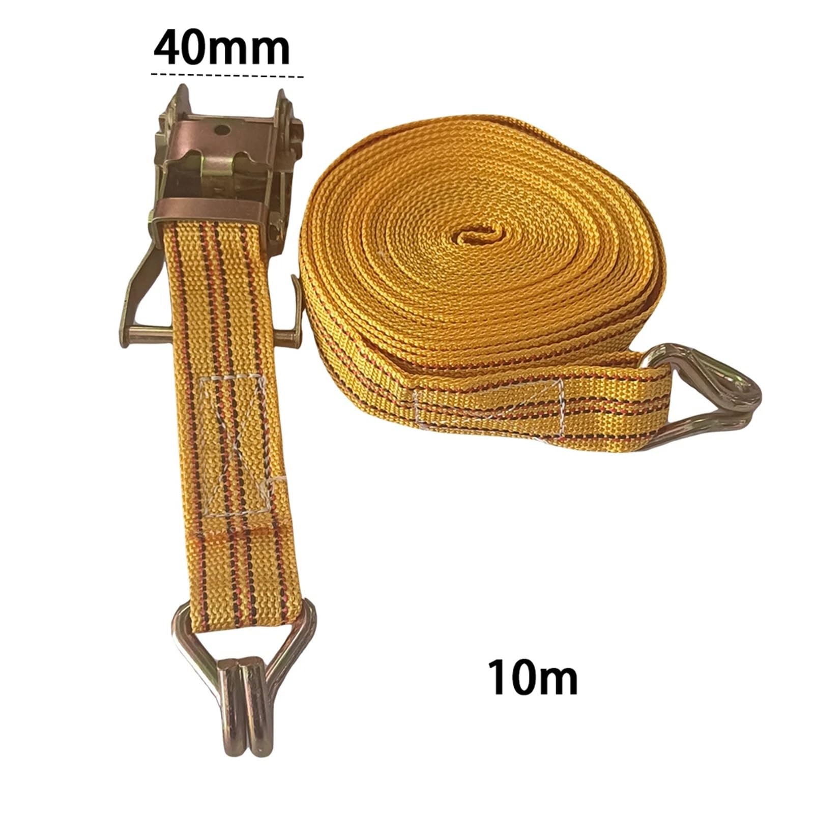 Ratschengurte, Zurrgurt Starker Ratschengurt päck Ladungszurrgurt Spanngurt mit Metallschnalle Ladungsgurte LKW-Umreifungsgurt(10 Meter) von EBAYTV