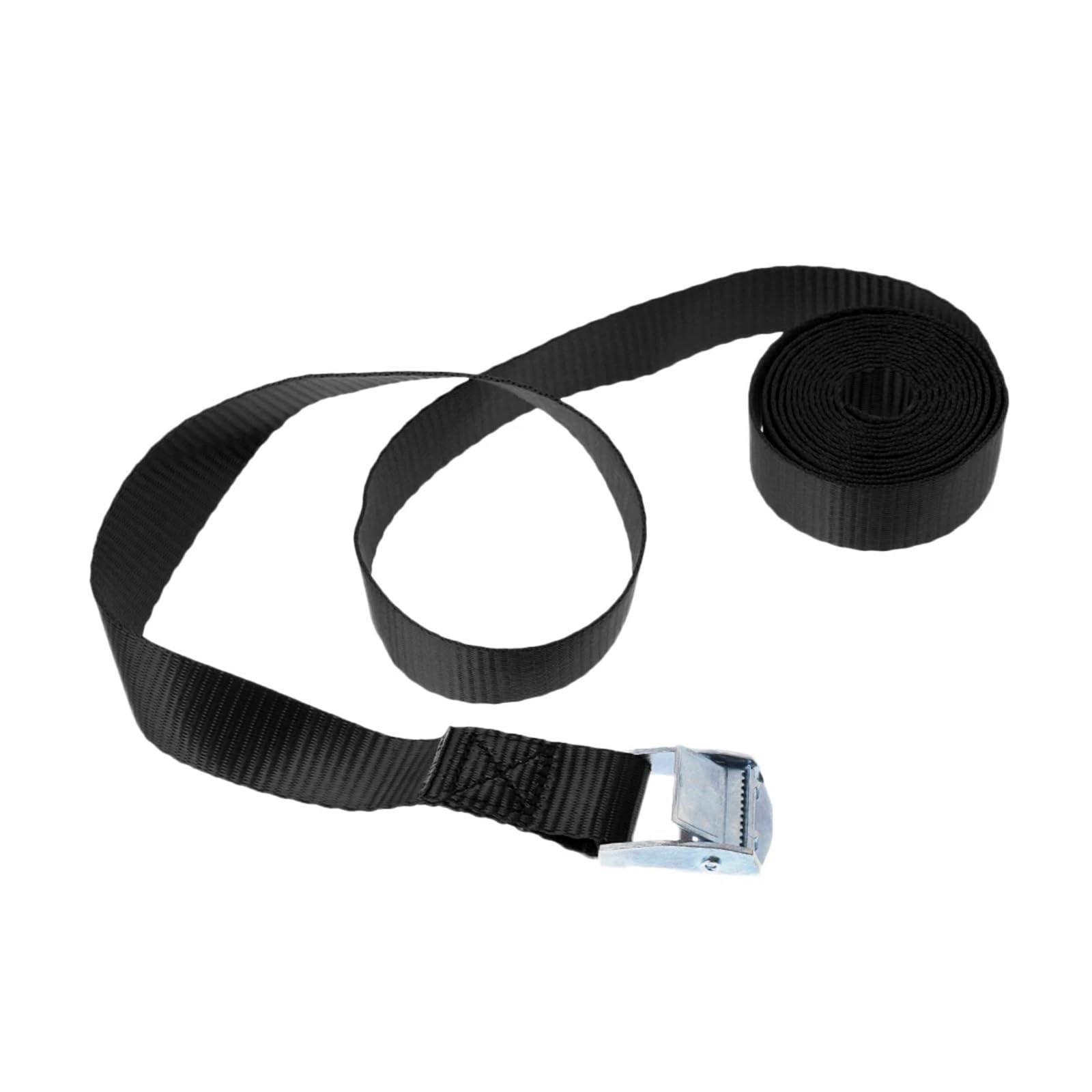 Ratschengurte, Zurrgurt mit Edelstahlschnalle for Dachpäckträr, Surfbrett, Kajak, Kanu, Ladungssicherung im Auto (Noir) von EBAYTV