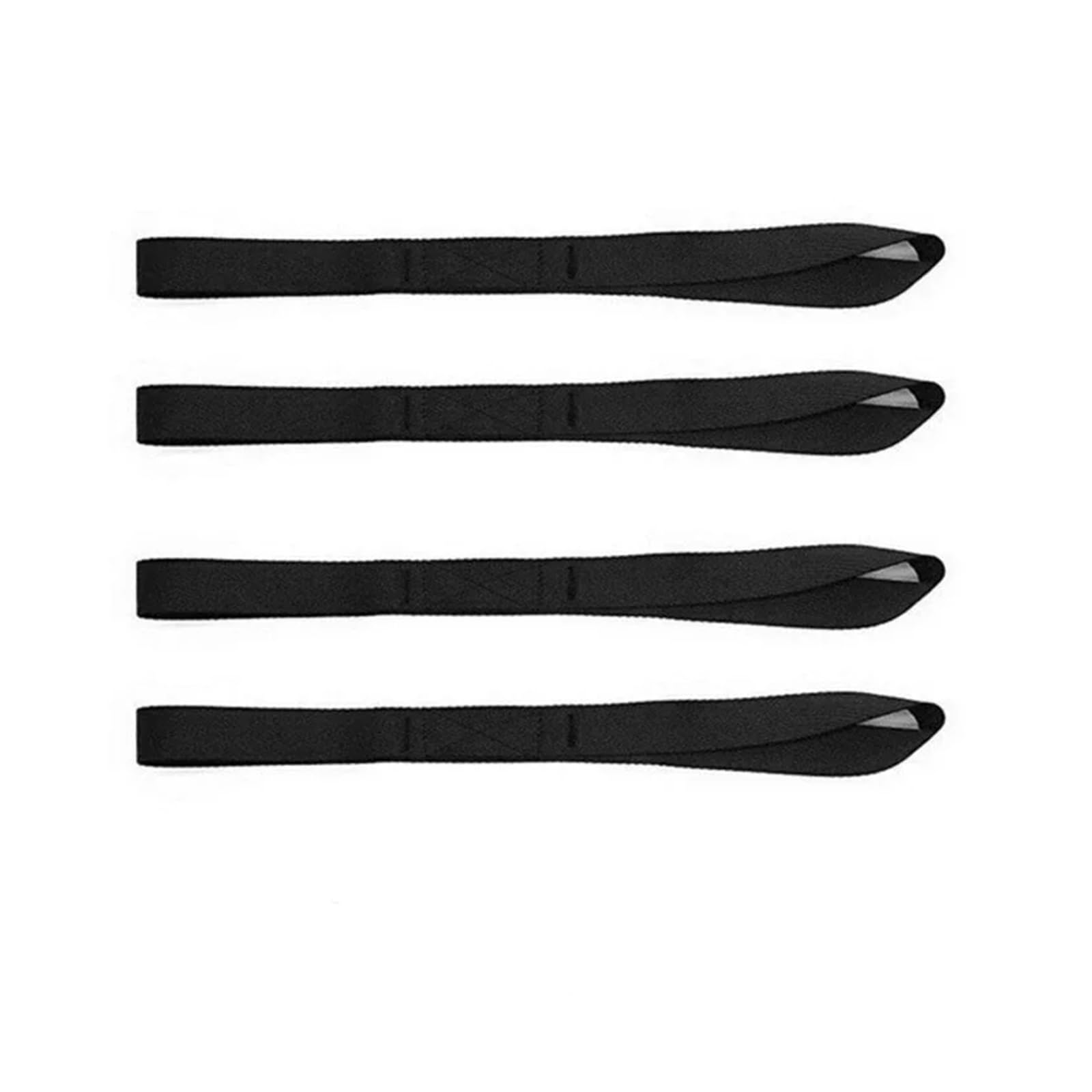 Ratschengurte, Zurrgurte mit weicher Schlaufe oder zur Sicherung von ländefahrzeun, Motorrädern, Rollern, Dirtbikes, Rasen-Mehrzweck-Motor-Zurrgurten, päckgurten(Black-4Pcs) von EBAYTV