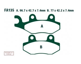 EBC Brakes Bremsbelagsatz FA135R Bremsbeläge,Bremsklötze,Bremssteine,Bremsbeläge & Bremsbelagsatz,Bremsklötze & Bremsbelagsatz EBC Brakes Bremsbelagsatz FA135R Bremsbeläge,Bremsklötze,Bremssteine,Bremsbeläge & Bremsbelagsatz,Bremsklötze & Bremsbelagsatz von EBC Brakes