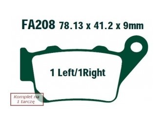EBC Brakes Bremsbelagsatz FA208R Bremsbeläge,Bremsklötze,Bremssteine,Bremsbeläge & Bremsbelagsatz,Bremsklötze & Bremsbelagsatz EBC Brakes Bremsbelagsatz FA208R Bremsbeläge,Bremsklötze,Bremssteine,Bremsbeläge & Bremsbelagsatz,Bremsklötze & Bremsbelagsatz von EBC Brakes