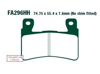 EBC Brakes Bremsbelagsatz FA296HH Bremsbeläge,Bremsklötze,Bremssteine,Bremsbeläge & Bremsbelagsatz,Bremsklötze & Bremsbelagsatz EBC Brakes Bremsbelagsatz FA296HH Bremsbeläge,Bremsklötze,Bremssteine,Bremsbeläge & Bremsbelagsatz,Bremsklötze & Bremsbelagsatz von EBC Brakes