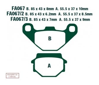 EBC Brakes Bremsbelagsatz SFA067HH Bremsbeläge,Bremsklötze,Bremssteine,Bremsbeläge & Bremsbelagsatz,Bremsklötze & Bremsbelagsatz EBC Brakes Bremsbelagsatz SFA067HH Bremsbeläge,Bremsklötze,Bremssteine,Bremsbeläge & Bremsbelagsatz,Bremsklötze & Bremsbelagsatz von EBC Brakes