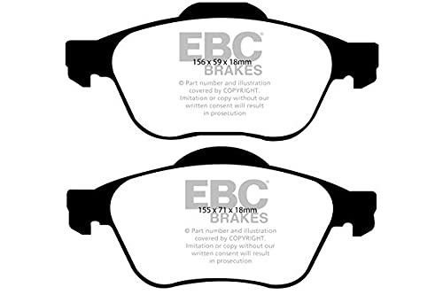 EBC Brakes DP1421 Blackstuff Bremsbeläge von EBC Brakes