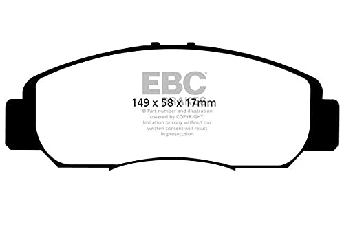 EBC Brakes DP1669 Blackstuff Bremsbeläge von EBC Brakes