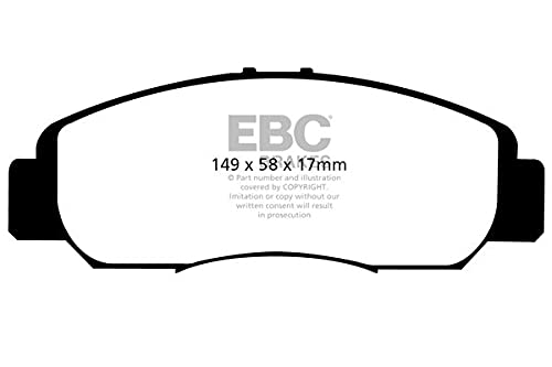 EBC Brakes DP1669 Blackstuff Bremsbeläge von EBC Brakes