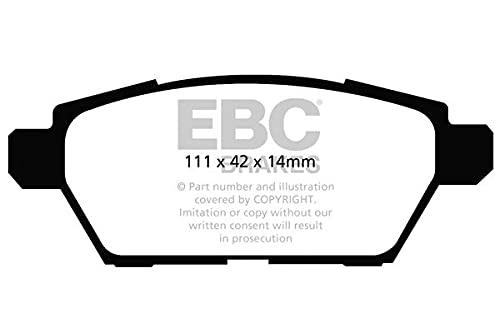 EBC Brakes DP1766 Blackstuff Bremsbeläge von EBC Brakes