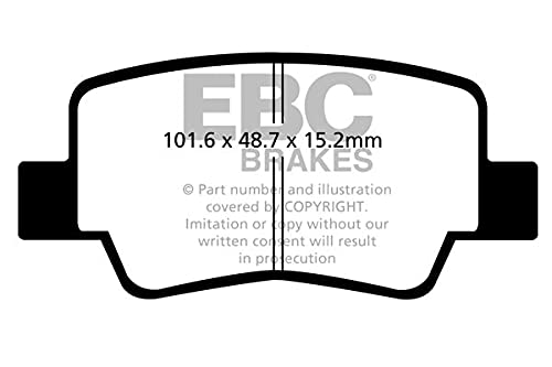 EBC Brakes DP22051 Greenstuff Bremsbeläge von EBC Brakes