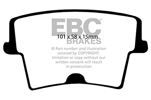 EBC Brakes DP31722/2C Redstuff Bremsbeläge von EBC Brakes