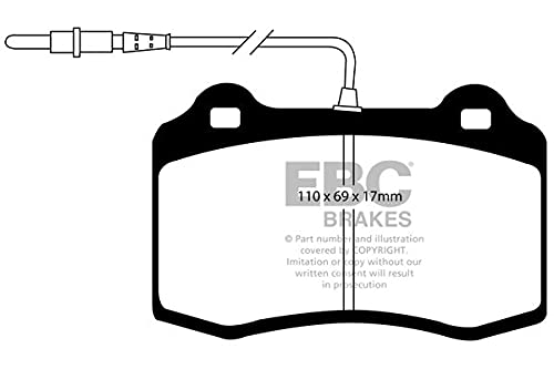 EBC Brakes DP41031/2R Yellowstuff Bremsbeläge EBC Brakes DP41031/2R Yellowstuff Bremsbeläge von EBC Brakes