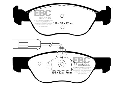 EBC Brakes DP41060/2R Yellowstuff Bremsbeläge von EBC Brakes