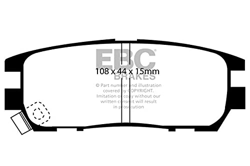 EBC Brakes DP4958R Yellowstuff Bremsbeläge von EBC Brakes