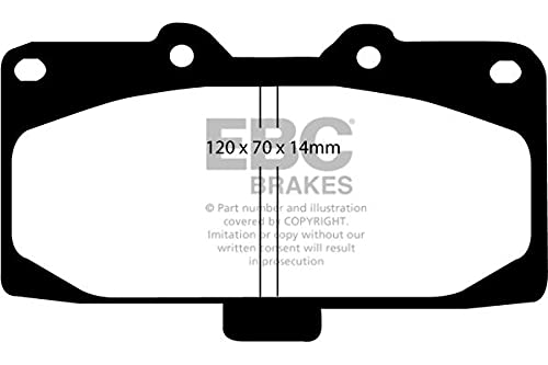 EBC Brakes DP51200NDX Bluestuff NDX Bremsbeläge von EBC Brakes