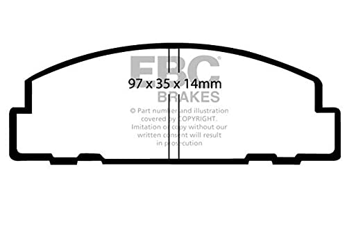 EBC Brakes DP542 Blackstuff Bremsbeläge von EBC Brakes