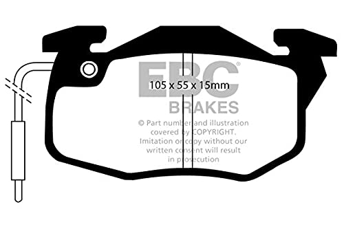 EBC Brakes DP545/2 Blackstuff Bremsbeläge von EBC Brakes